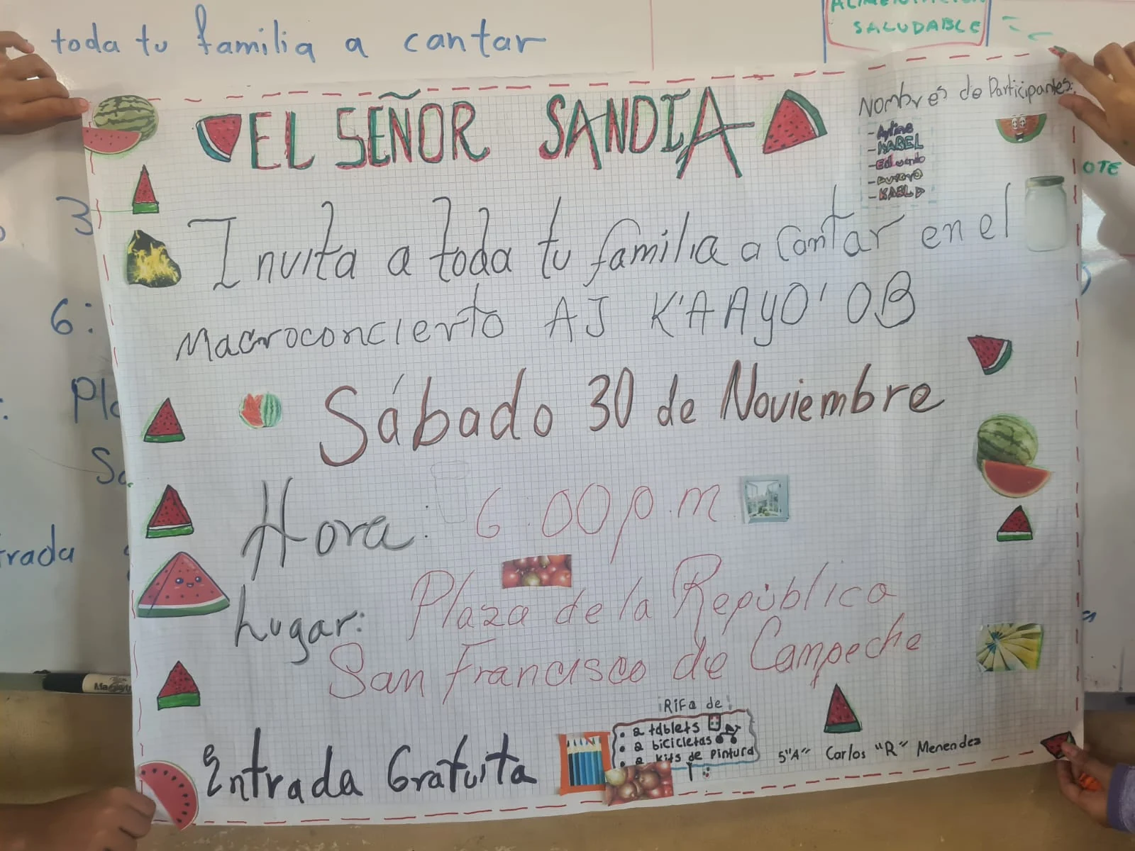 Invitación al macroconcierto